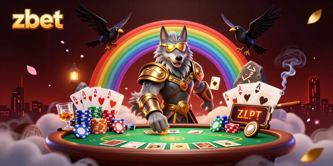 Zbet players engaging in a vibrant casino adventure surrounded by thrilling gaming elements.