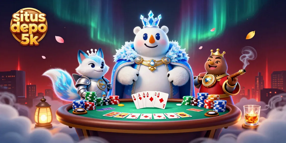 Serunya bermain situs depo 5k dengan tarikan jackpot dan peluang menang melimpah.