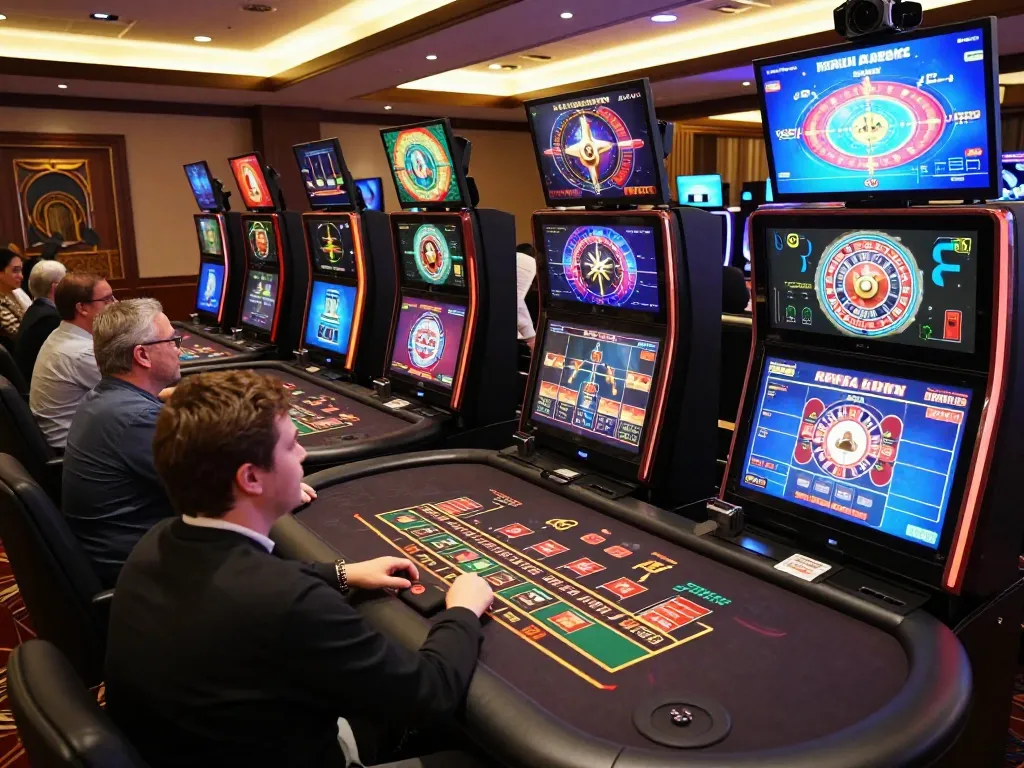 Players enjoying immersive online casino games at 888vnd with live dealer excitement