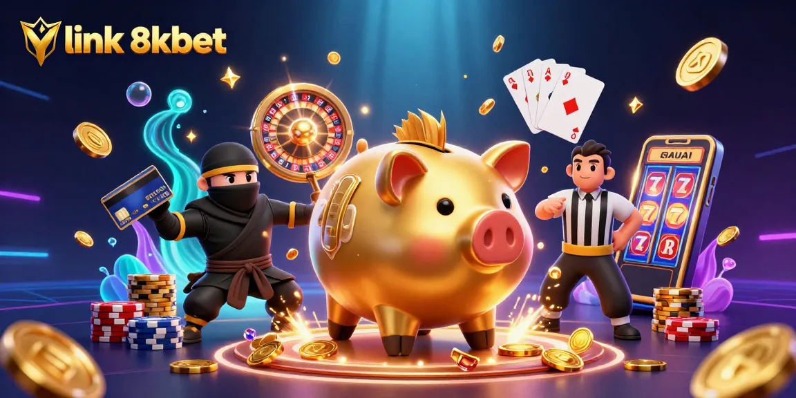 Experience thrilling gameplay with link 8xbet in a vibrant casino scene featuring characters and rich visuals.