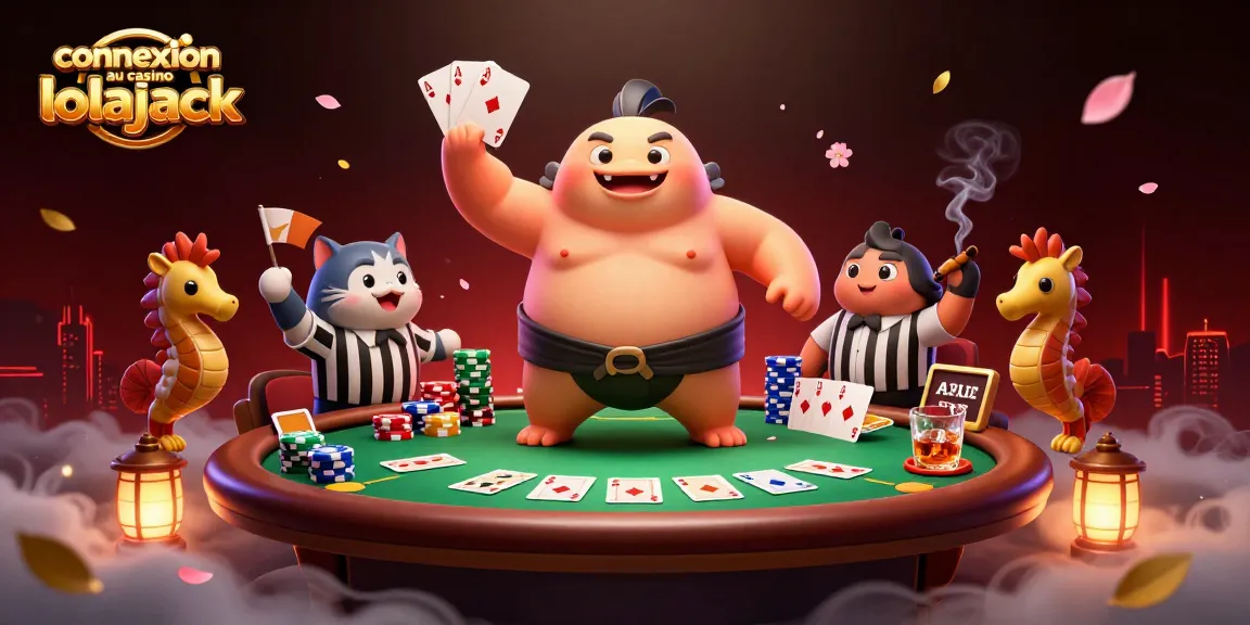 Plongez dans l'univers de la connexion au casino lolajack avec des jeux de poker animés et des personnages vibrants.