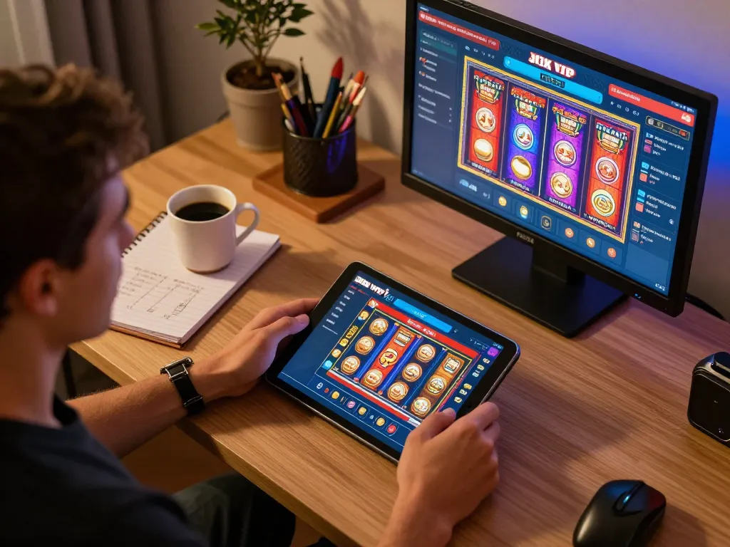 Engaging with rik vip's online gaming interface for dynamic casino strategy.