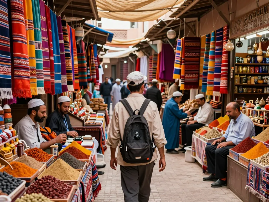 Experience vibrant local culture with a leading morocco tour company in the bustling markets of Marrakech.