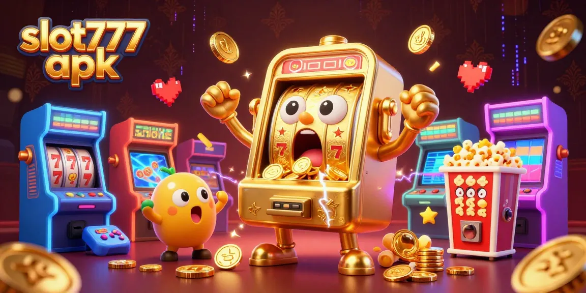 Spin for rewards with slot777 apk as golden coins cascade from the jackpot.