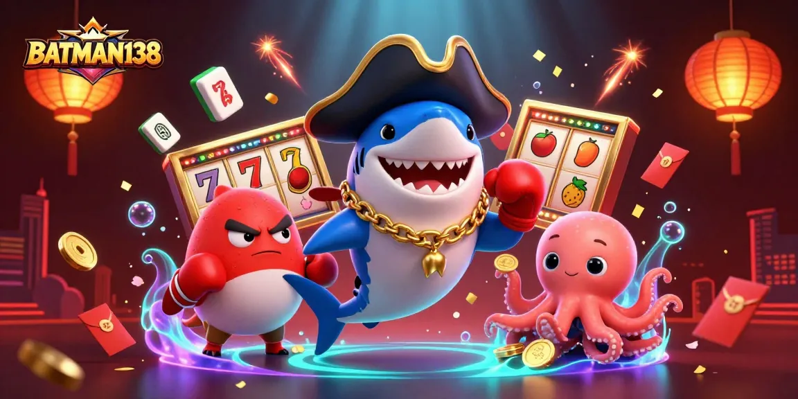 Batman138 menampilkan hiu bajak laut 3D dan elemen permainan slot yang menarik untuk pengalaman bermain yang seru.
