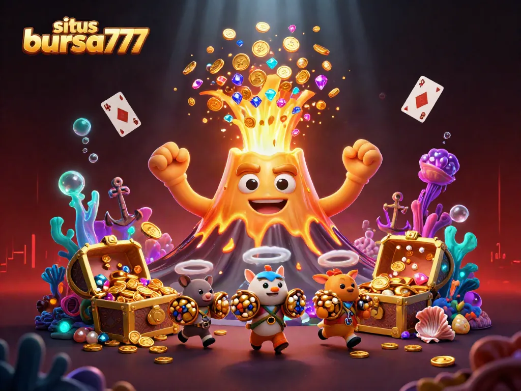 Slot permainan menarik di situs bursa777 dengan harta karun berlimpah dan peluang menang besar.