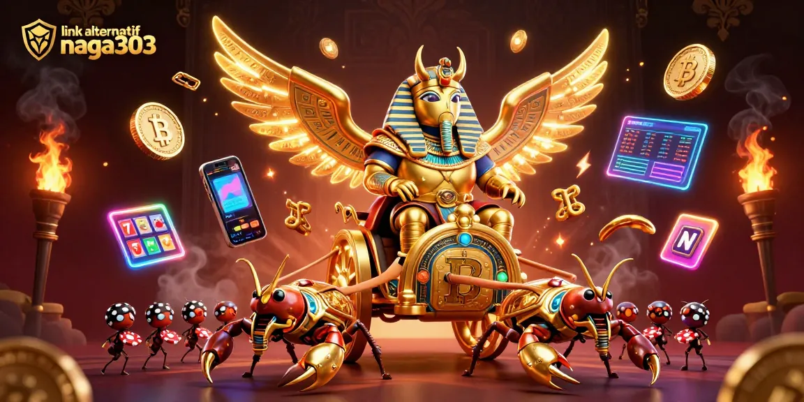 Engage with link alternatif naga303 while enjoying vibrant casino action in this dynamic scene.