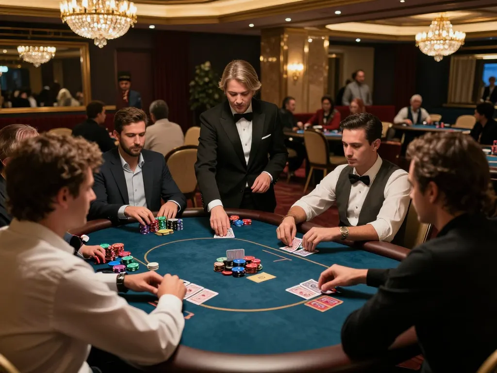 Experience nk88 trang chủ at a luxurious VIP poker table with high-stakes gameplay and affluent players
