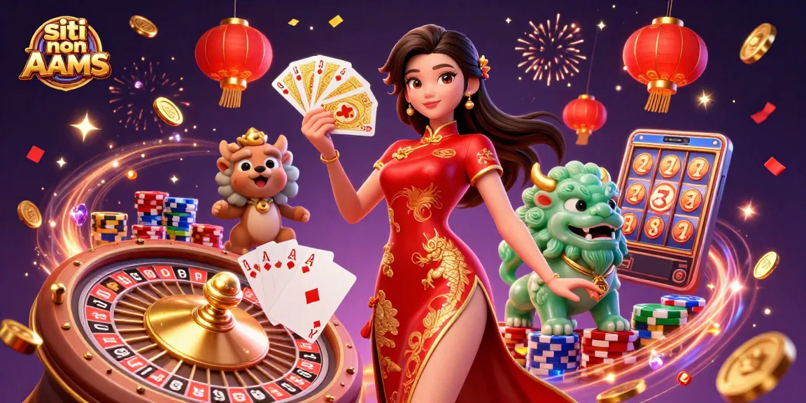 Unisciti all'emozione dei siti non AAMS con caratteri vivaci e elementi di gioco dinamici!