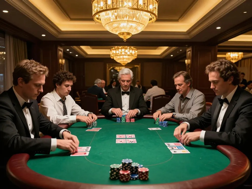 Engage in high-stakes poker at TV 88 elite casino with competitive players and luxurious setting