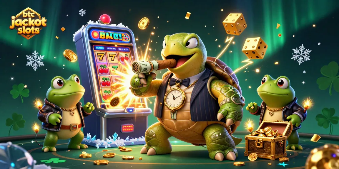 Experience thrilling btc jackpot slots action with colorful characters and dynamic gaming elements.