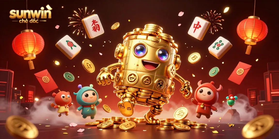 Experience thrilling gaming with sunwin chính thức, featuring gold coins and Mahjong tiles.