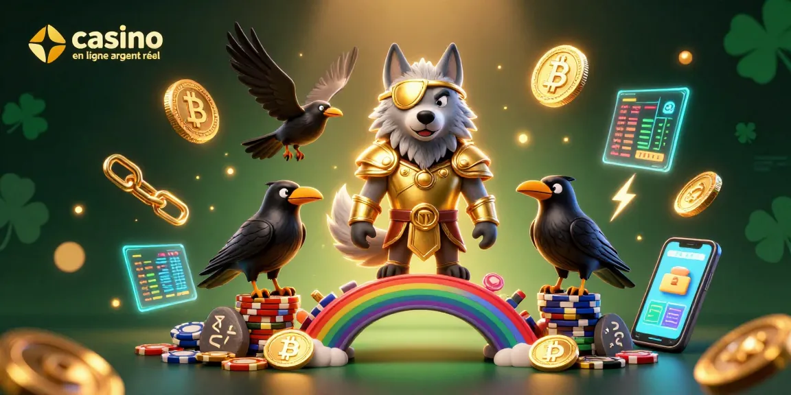 Jouer au casino en ligne argent réel avec l'illustration d'Odin et des symboles de jeu attractifs.