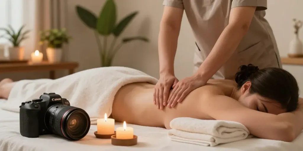 Expert 영등포출장마사지 therapist providing a calming home massage experience