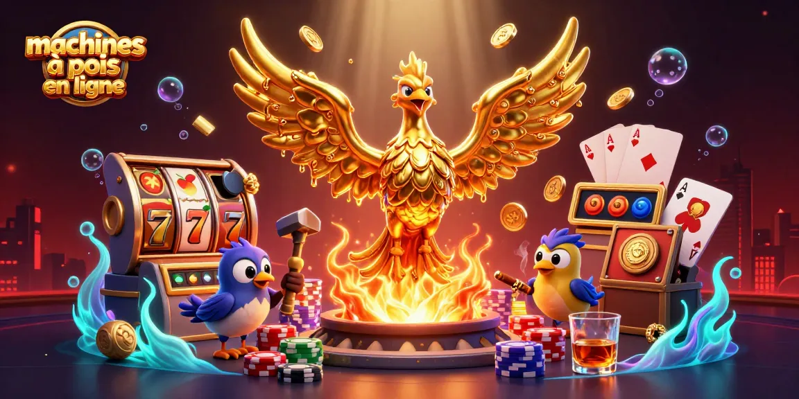 Jouez aux machines à sous en ligne avec des jackpots explosifs dans un décor de casino vibrant.