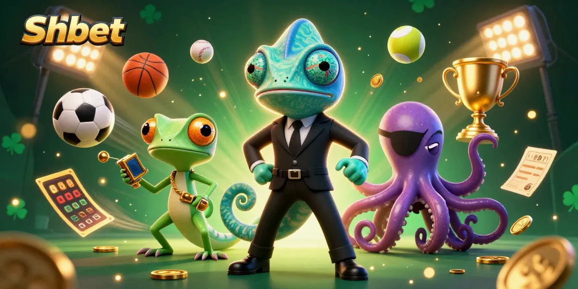 Shbet showcases an exciting casino adventure with a secret agent chameleon, gadgets, and dynamic sports elements.
