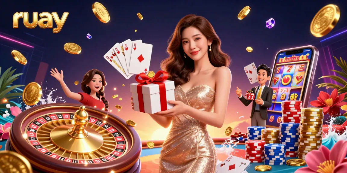 สัมผัสประสบการณ์การชนะกับการเฉลิมฉลองคาสิโนปีใหม่จีนที่สนุกสนานของ ruay โดยมีเหรียญทองและการเล่นเกมที่มีชีวิตชีวา