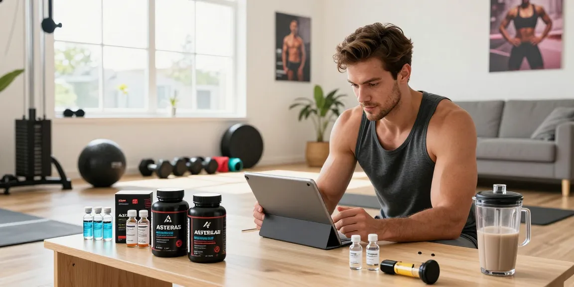 Browse Astera Shop for premium steroids in a modern home gym.