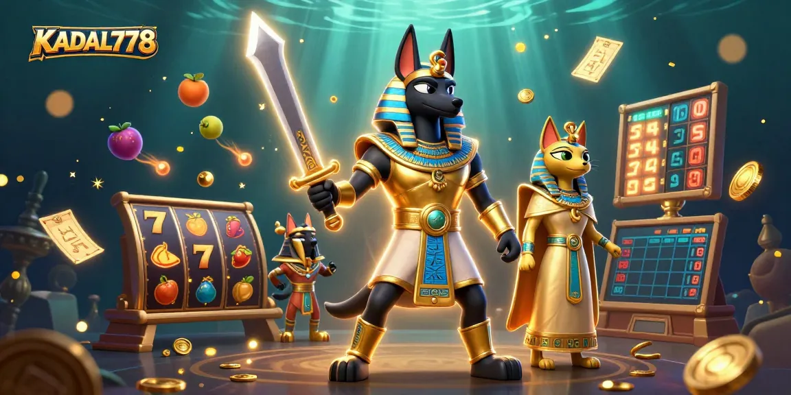 KADAL778 offers a thrilling slot game experience with vibrant artwork and dynamic character action.
