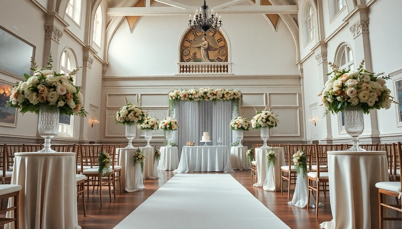 Best Wedding Venue Jacksonville showcasing a stunning wedding setup with elegant decor.